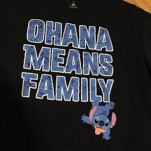 Disney Ohana shirt xl✨